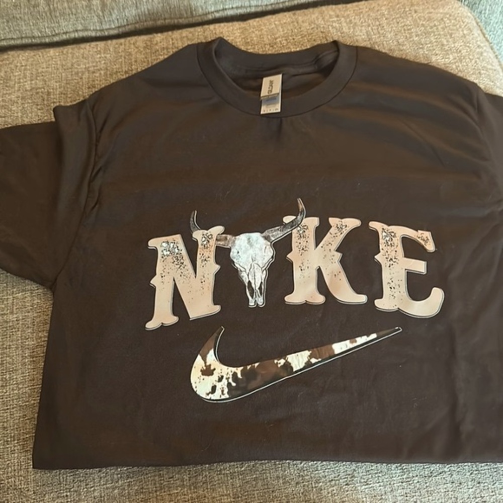 Nike cow print